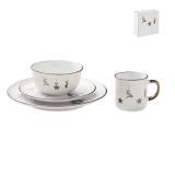 Set de 4 piese din ceramică